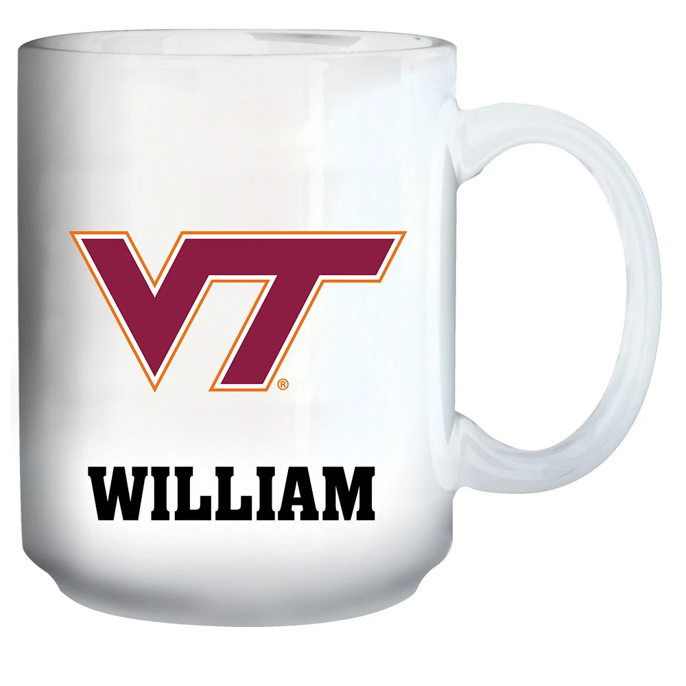 Virginia Tech Hokies 15oz. Personalized Mug