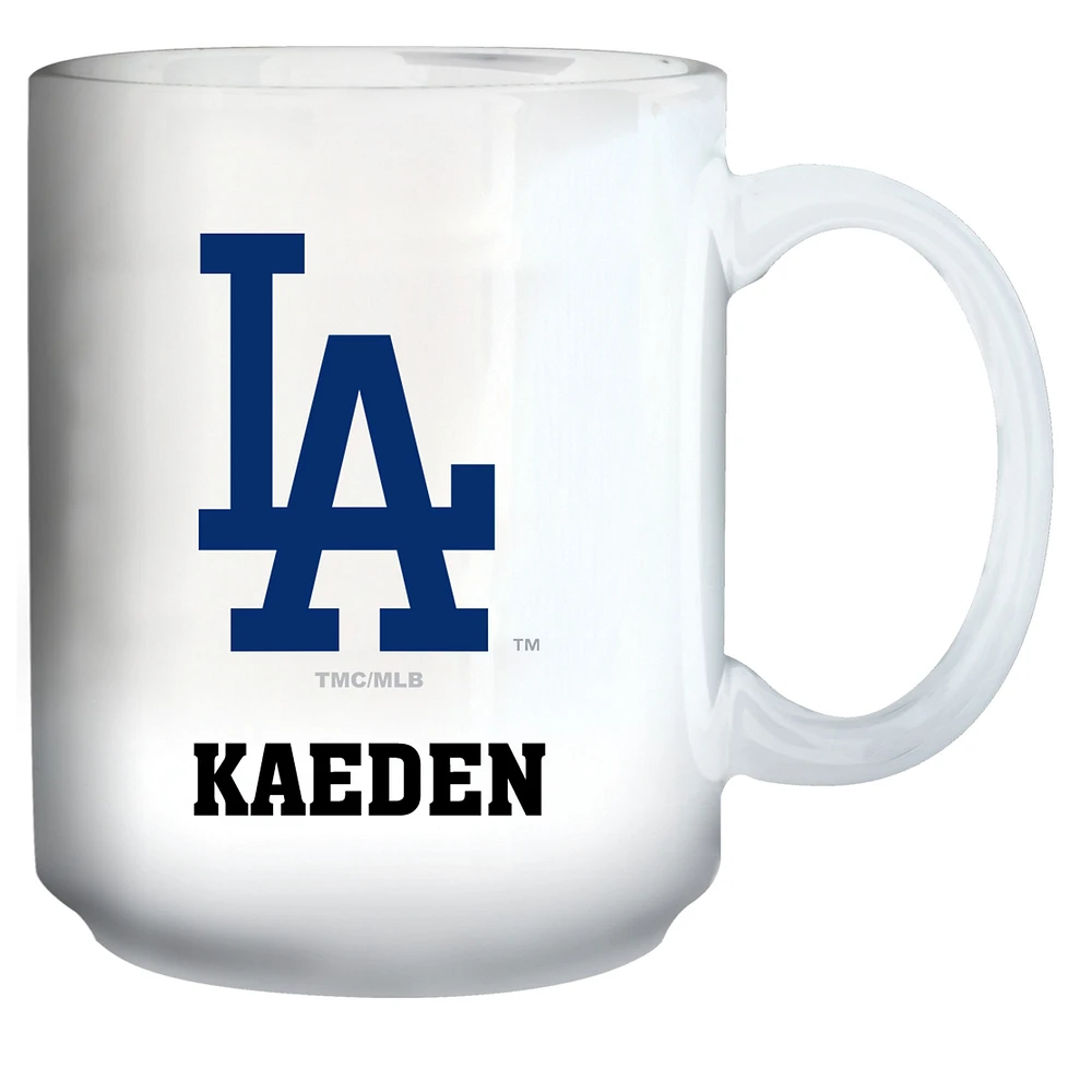 Los Angeles Dodgers 15oz. Personalized Mug