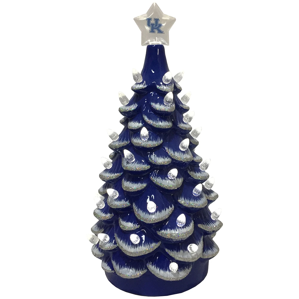 Royal/Gray Kentucky Wildcats 14'' Ceramic Tree