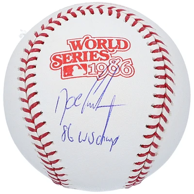 Dwight Gooden New York Mets Autographed 1986 World Series Logo Baseball with "86 WS Champs" Inscription