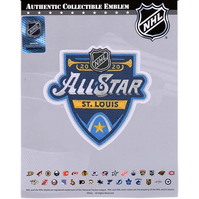 Unsigned 2020 NHL All-Star Game National Emblem Jersey Patch