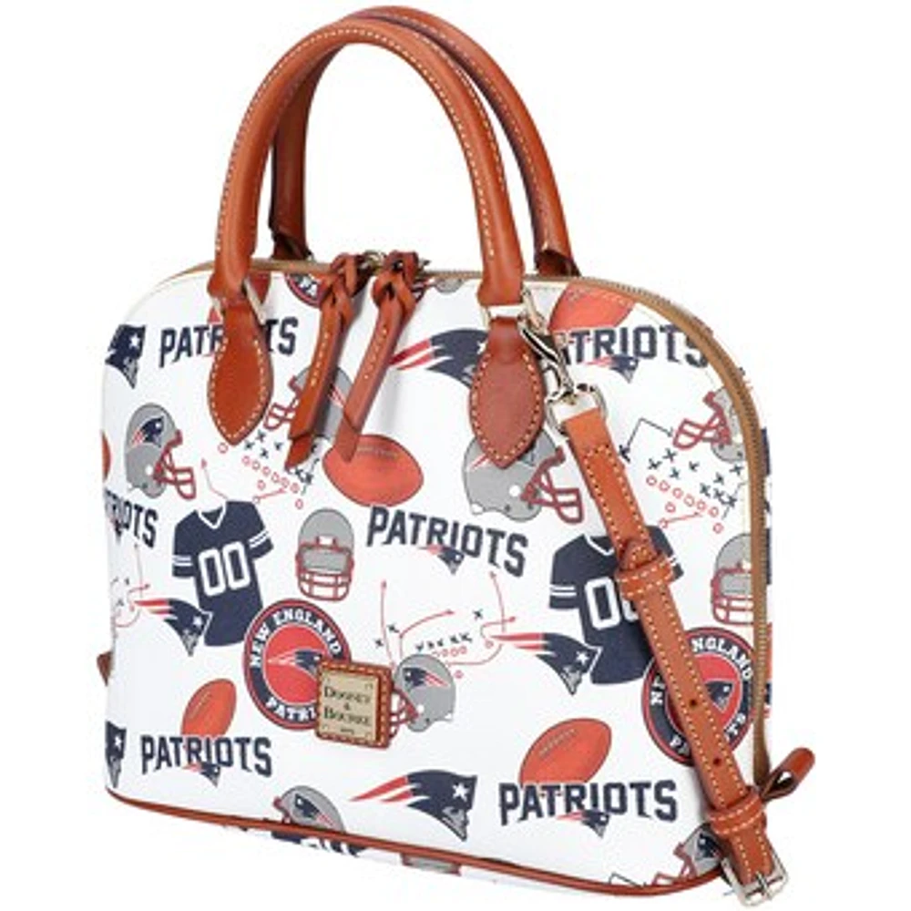 Women's Dooney & Bourke New England Patriots Gameday Zip Zip Satchel