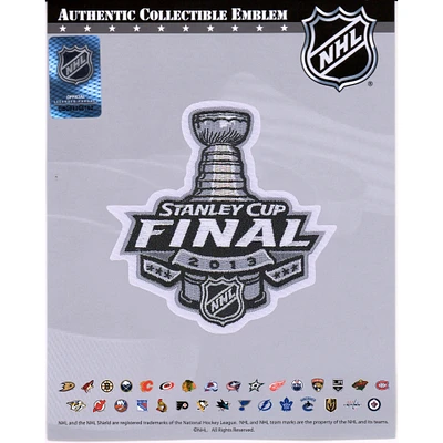 Chicago Blackhawks vs. Boston Bruins Unsigned 2013 Stanley Cup Final National Emblem Jersey Patch