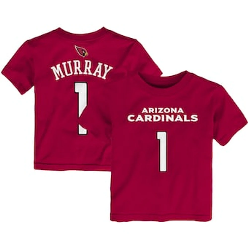Toddler Kyler Murray Cardinal Arizona Cardinals Mainliner Player Name & Number T-Shirt