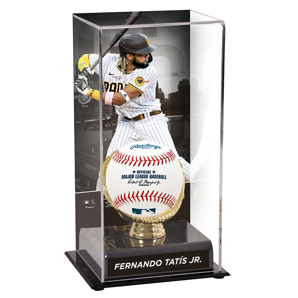 Fernando Tatis Jr San Diego Padres Gold Glove Display Case with Image