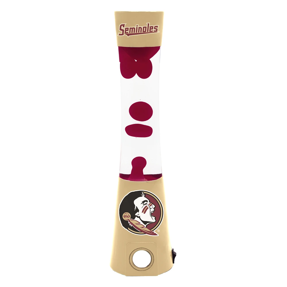 Florida State Seminoles Magma Lamp with Bluetooth Speaker
