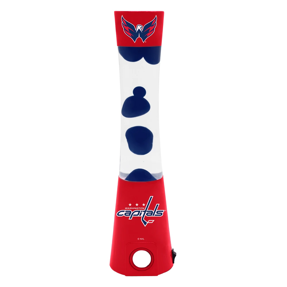 Washington Capitals Magma Lamp with Bluetooth Speaker
