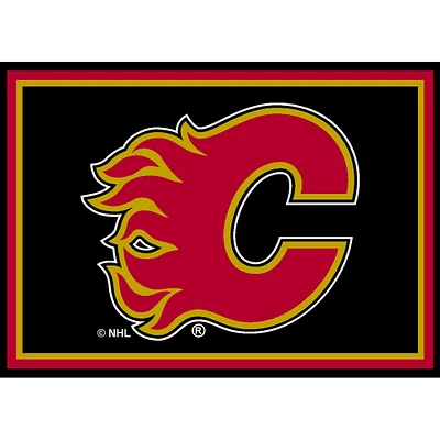 Imperial Calgary Flames 5'4'' x 7'8'' Spirit Rug