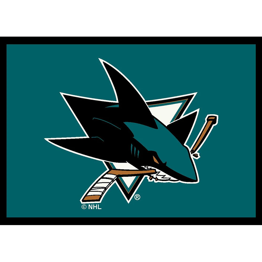 Imperial San Jose Sharks 7'8'' x 10'9'' Spirit Rug