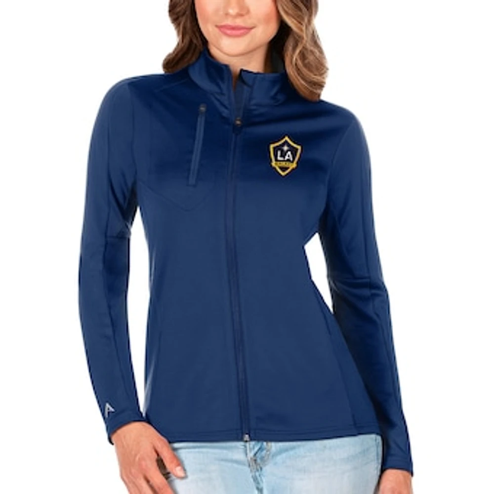 Women's Antigua Royal LA Galaxy Generation Full-Zip Jacket