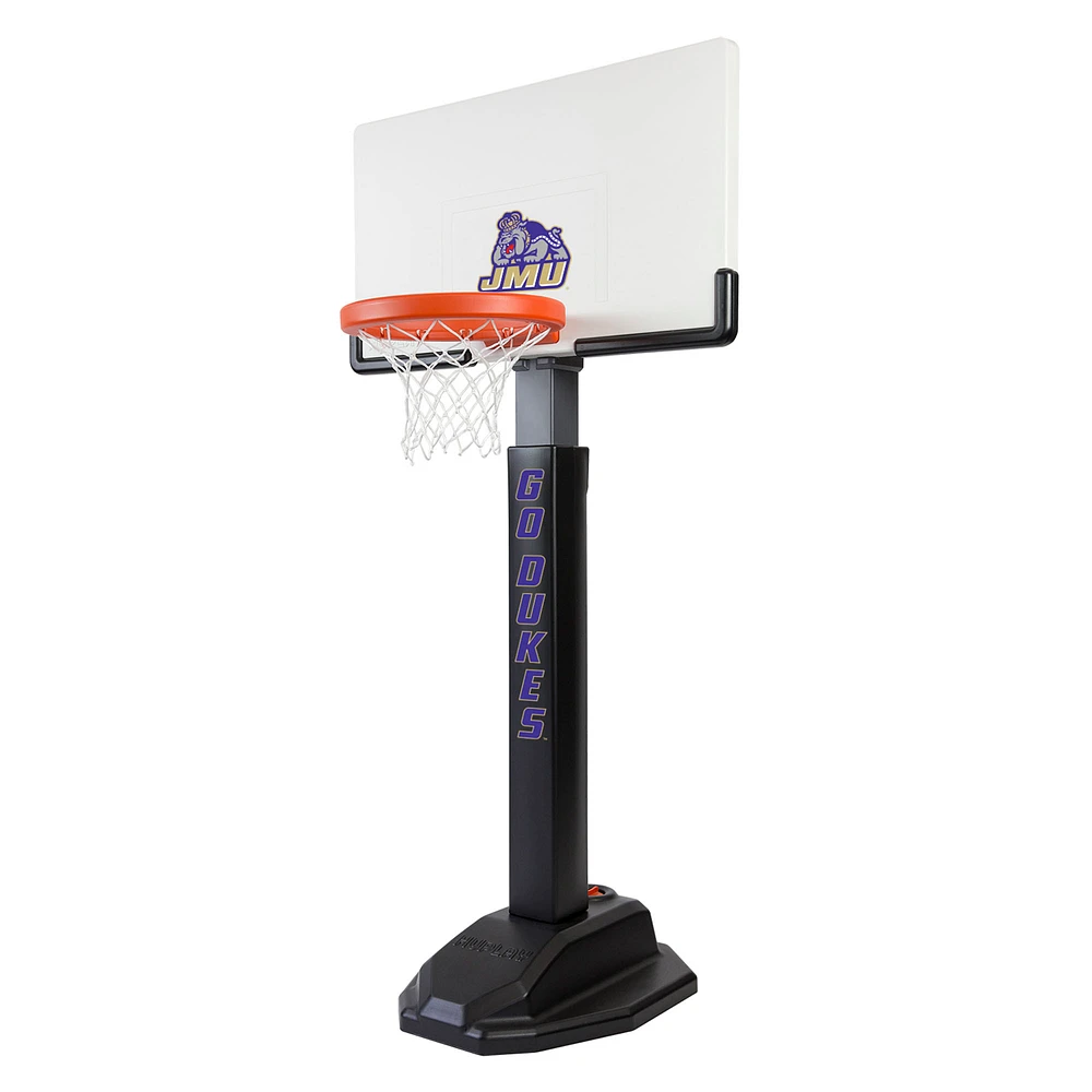 James Madison Dukes Adjustable Basketball Set
