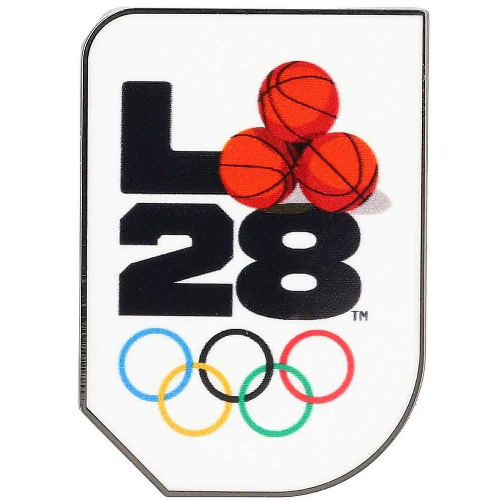 LA28 Summer Olympics Basketball Pin