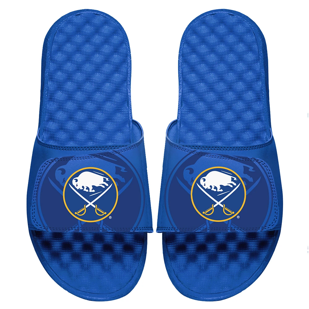 Youth ISlide Royal Buffalo Sabres OT Primary Logo Slide Sandals