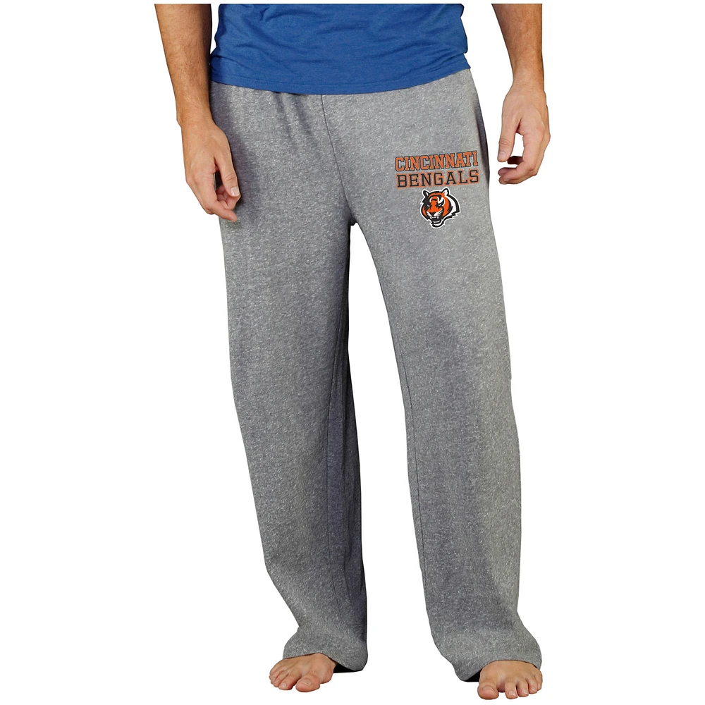 Men's Concepts Sport Gray Cincinnati Bengals Mainstream Pants