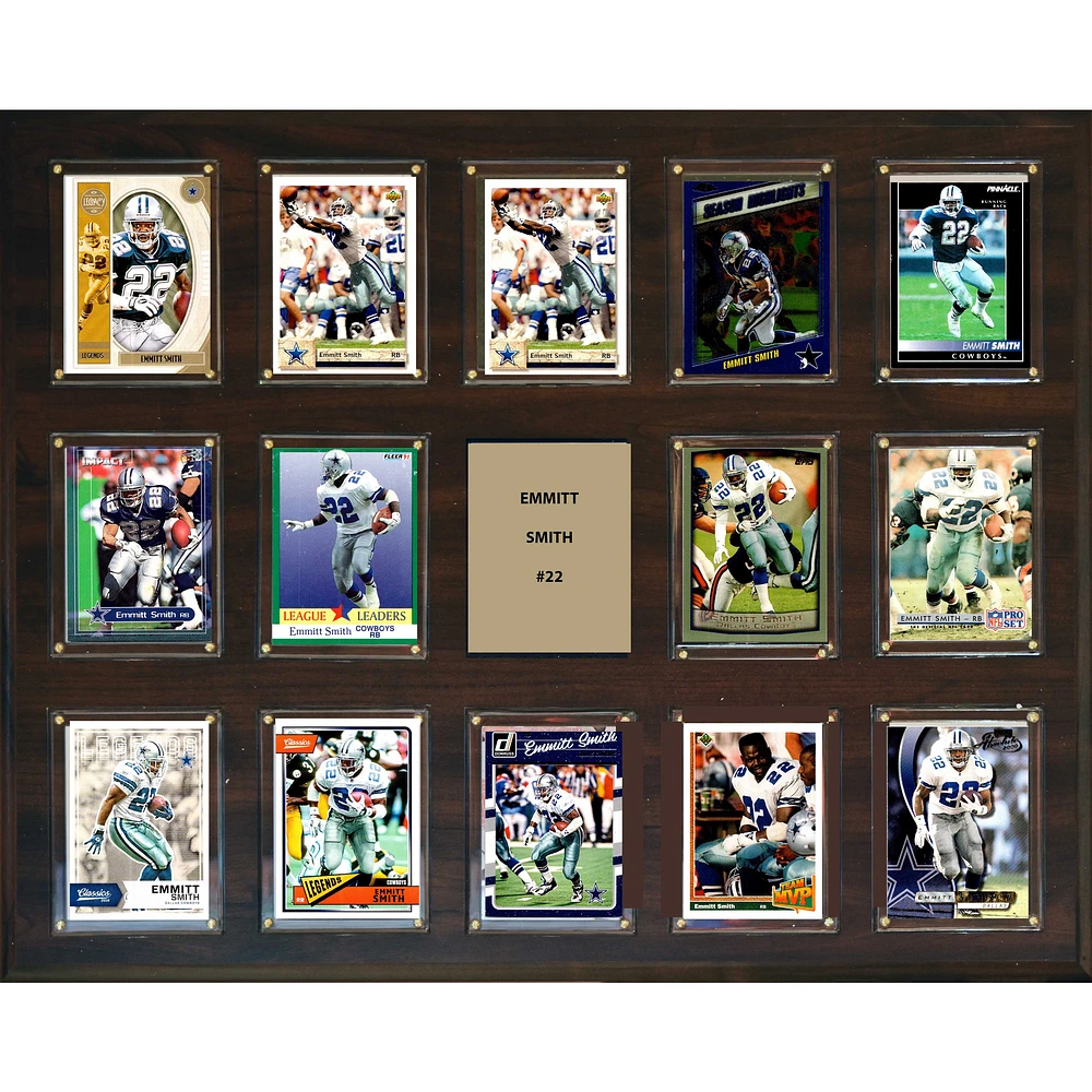 Emmitt Smith Dallas Cowboys 16'' x 20'' Plaque