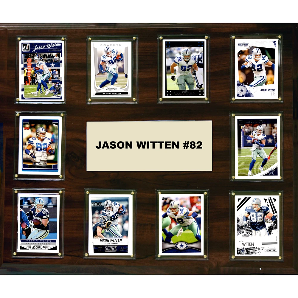 Jason Witten Dallas Cowboys 15'' x 18'' Plaque