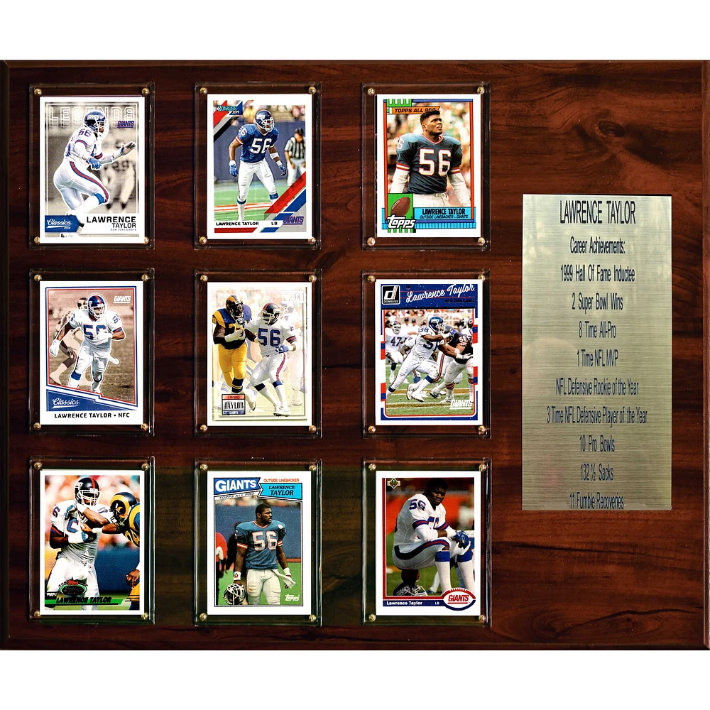 Lawrence Taylor New York Giants 15'' x 18'' Plaque