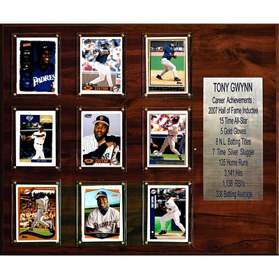 Tony Gwynn San Diego Padres 15'' x 18'' Plaque
