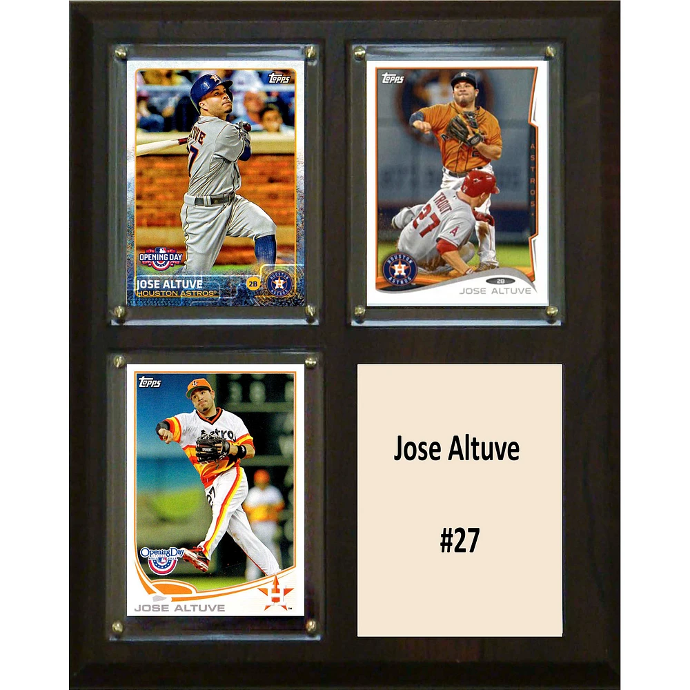 Jose Altuve Houston Astros 8'' x 10'' Plaque