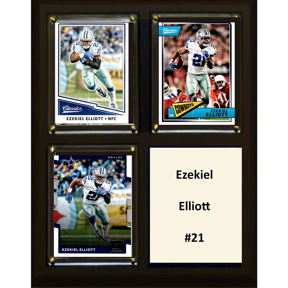 Ezekiel Elliott Dallas Cowboys 8'' x 10'' Plaque