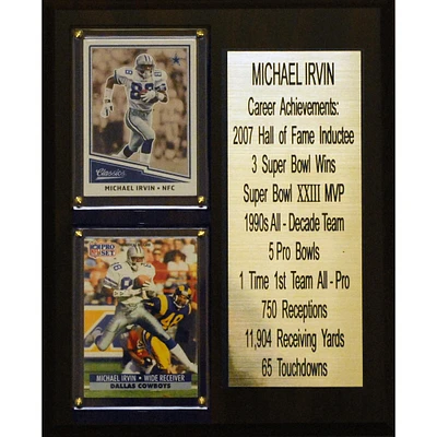Michael Irvin Dallas Cowboys 8'' x 10'' Plaque
