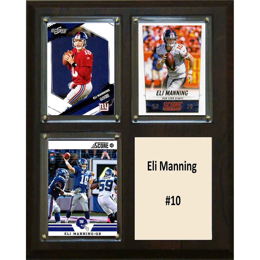 Eli Manning New York Giants 8'' x 10'' Plaque