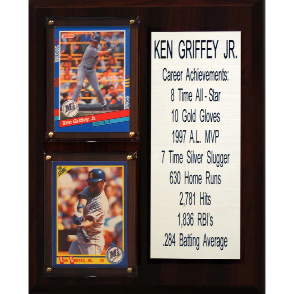 Ken Griffey Jr. Seattle Mariners 8'' x 10'' Plaque