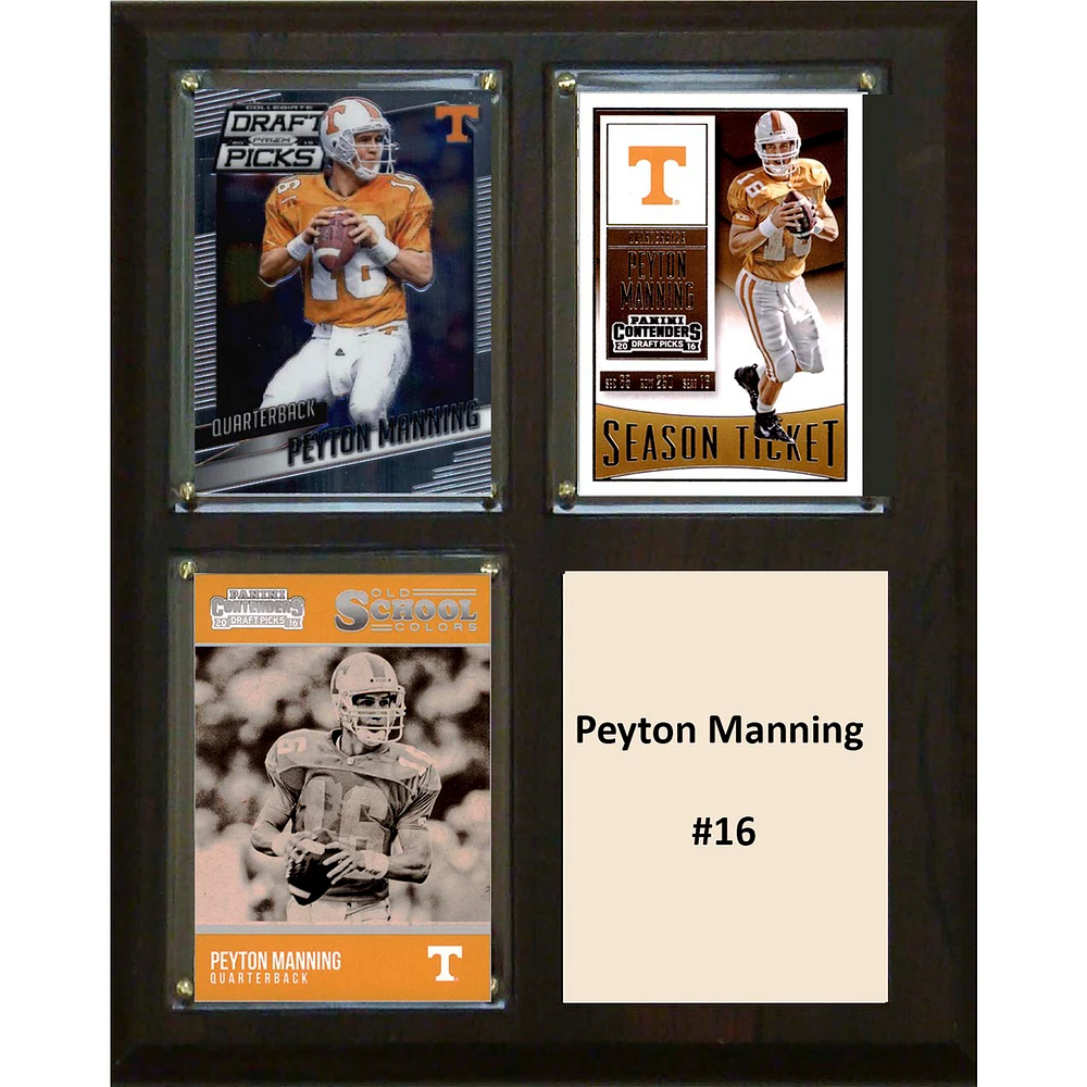 Peyton Manning Tennessee Volunteers 8'' x 10'' Plaque