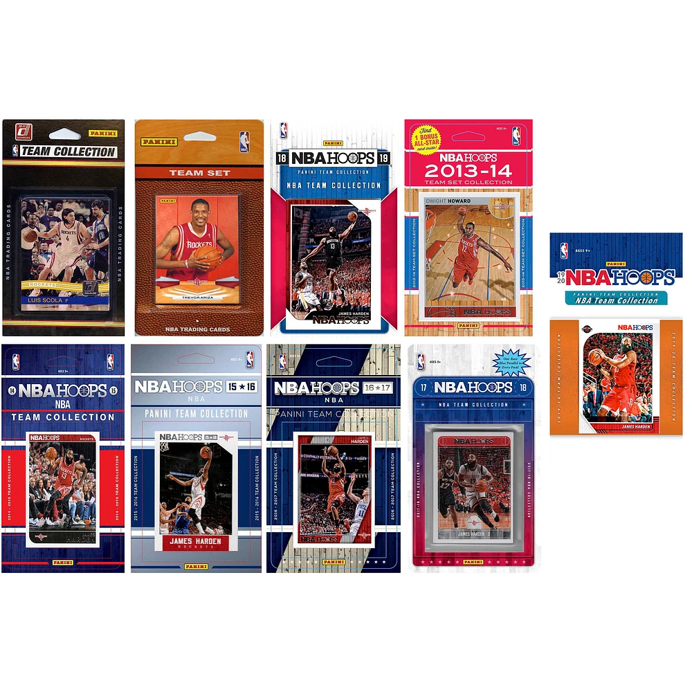 Houston Rockets Team Trading Card Sets