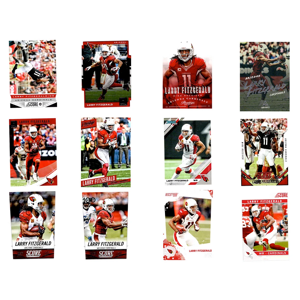 Larry Fitzgerald Arizona Cardinals Trading Cards Set