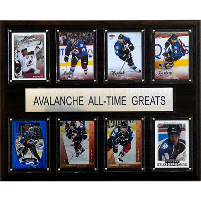 Colorado Avalanche 12'' x 15'' All-Time Greats Plaque