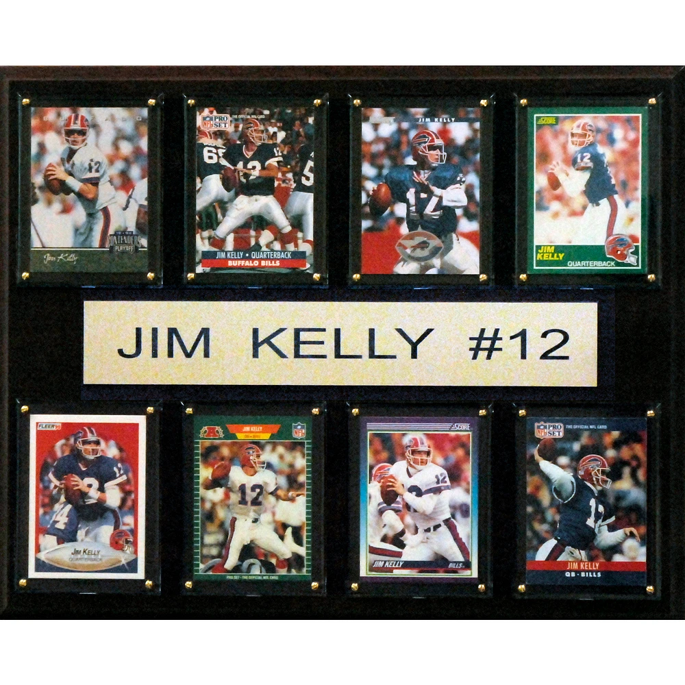 Jim Kelly Buffalo Bills 12'' x 15'' Plaque