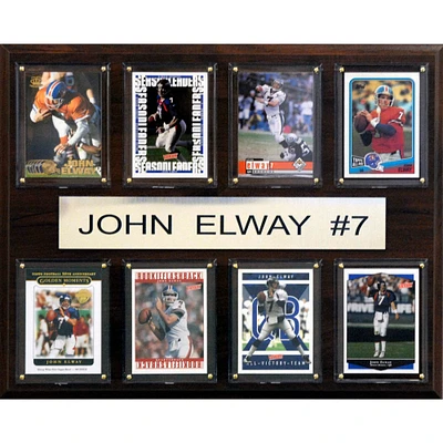 John Elway Denver Broncos 12'' x 15'' Plaque
