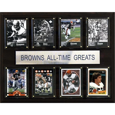 Cleveland Browns 12'' x 15'' All-Time Greats Plaque