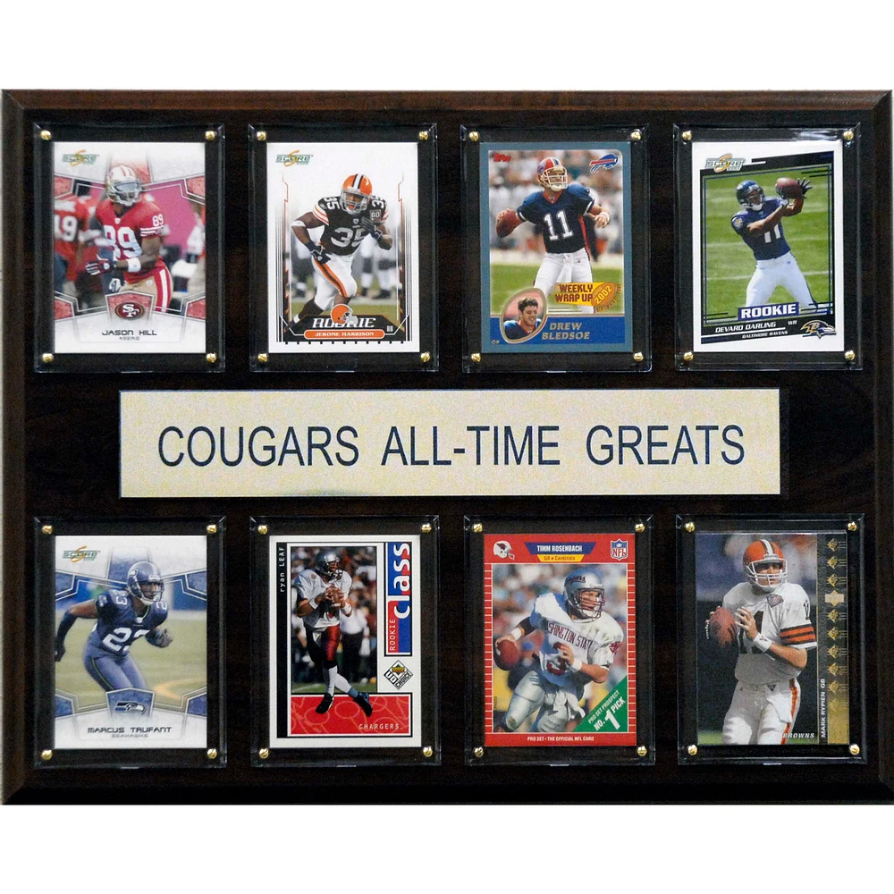 Washington State Cougars 12'' x 15'' All-Time Greats Plaque