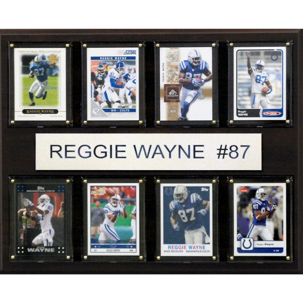 Reggie Wayne Indianapolis Colts 12'' x 15'' Plaque
