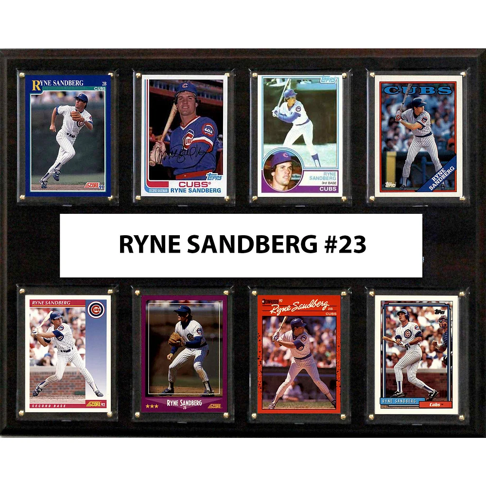 Ryne Sandberg Chicago Cubs 12'' x 15'' Plaque