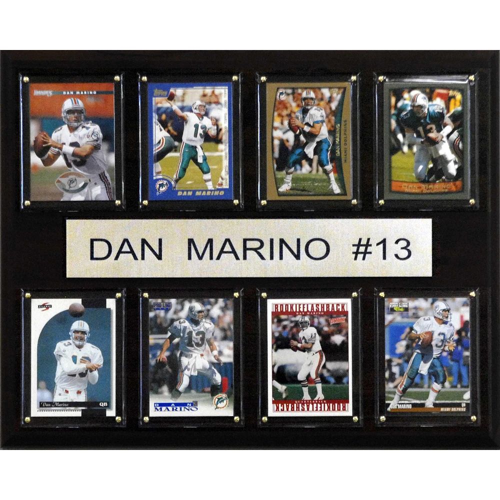Dan Marino Miami Dolphins 12'' x 15'' Plaque