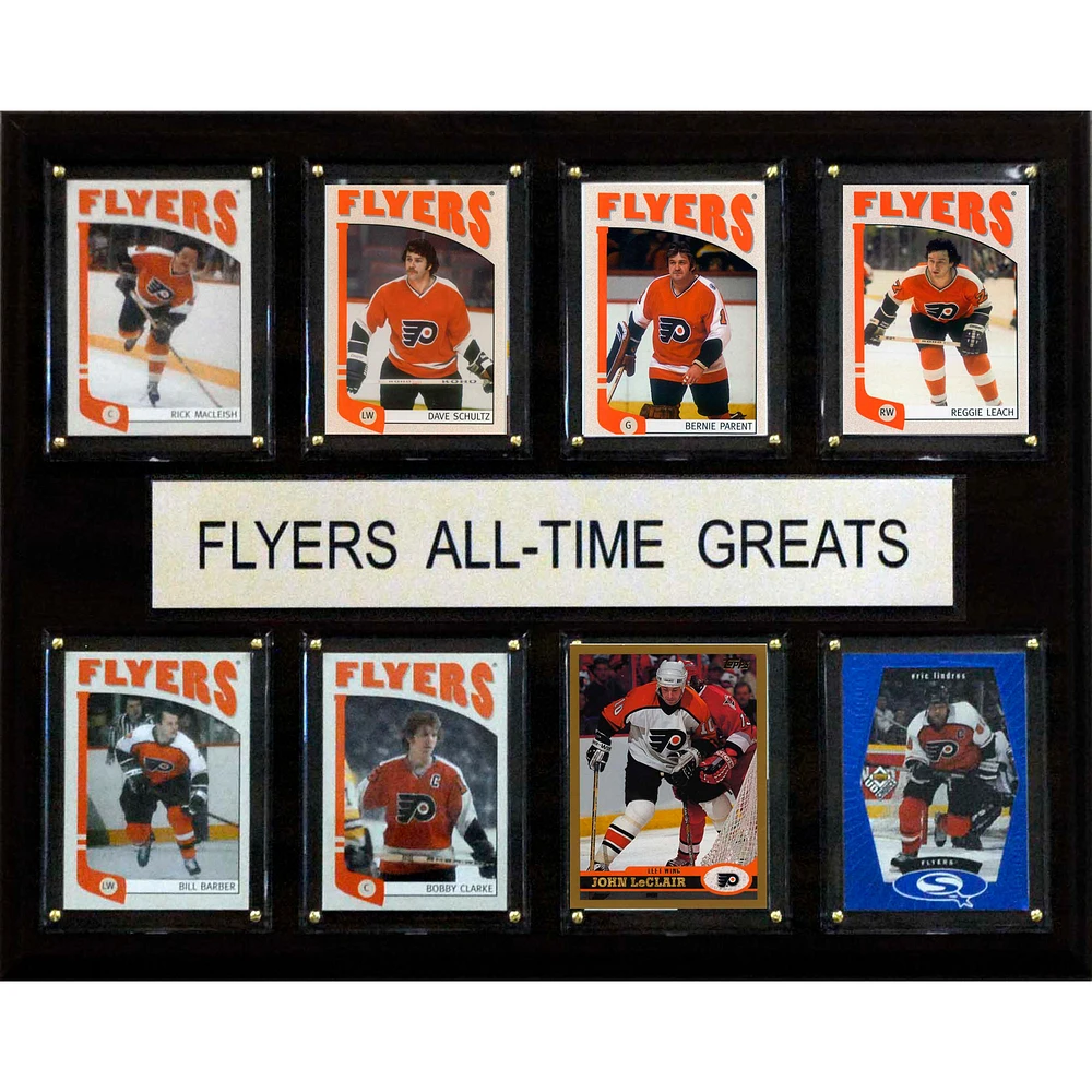 Philadelphia Flyers 12'' x 15'' All-Time Greats Plaque