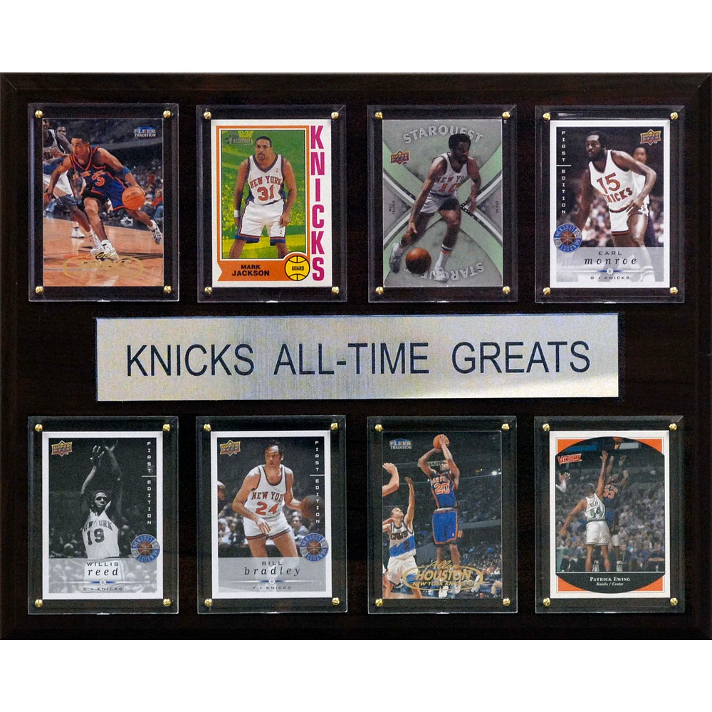New York Knicks 12'' x 15'' All-Time Greats Plaque