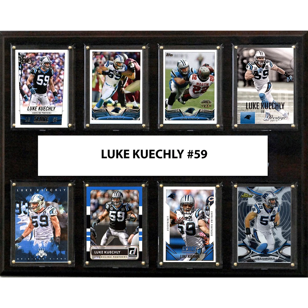 Luke Kuechly Carolina Panthers 12'' x 15'' Plaque