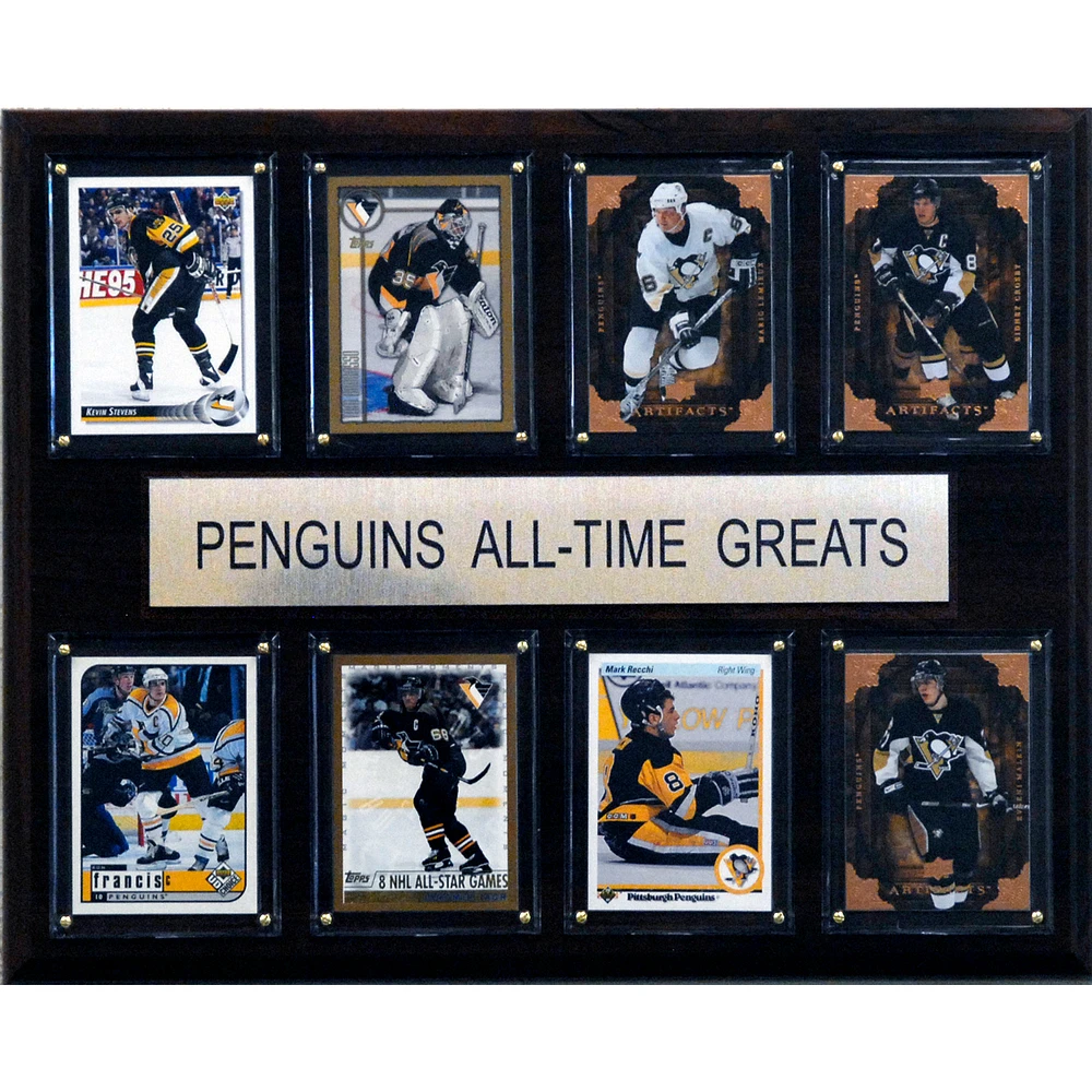 Pittsburgh Penguins 12'' x 15'' All-Time Greats Plaque