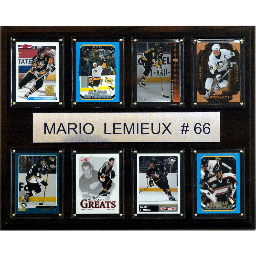Mario Lemieux Pittsburgh Penguins 12'' x 15'' Plaque