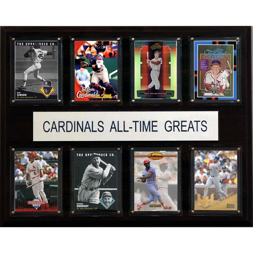 St. Louis Cardinals 12'' x 15'' All-Time Greats Plaque