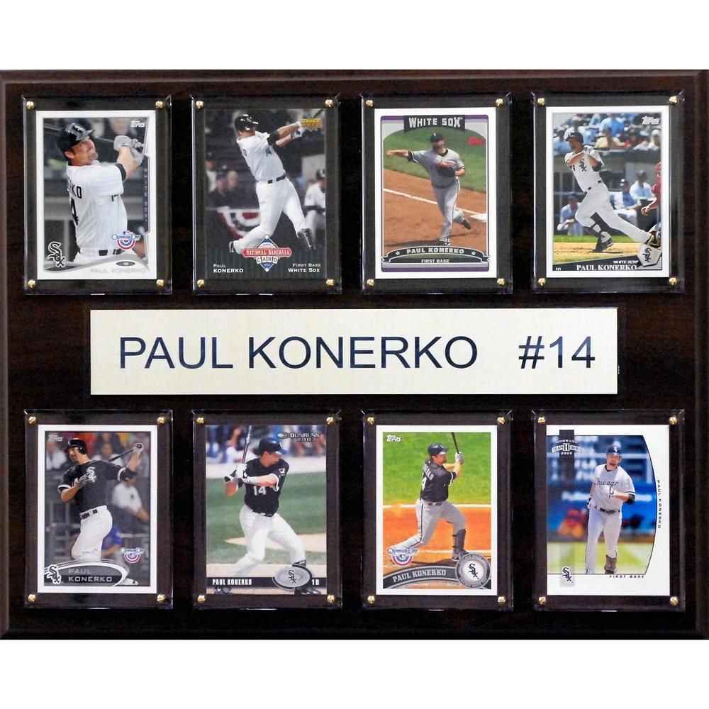Paul Konerko Chicago White Sox 12'' x 15'' Plaque