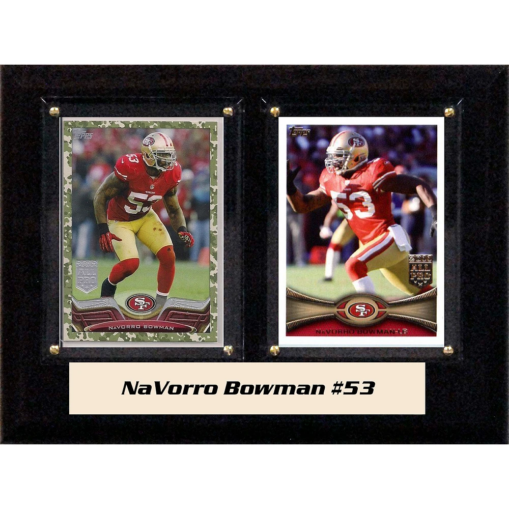 NaVorro Bowman San Francisco 49ers 6'' x 8'' Plaque