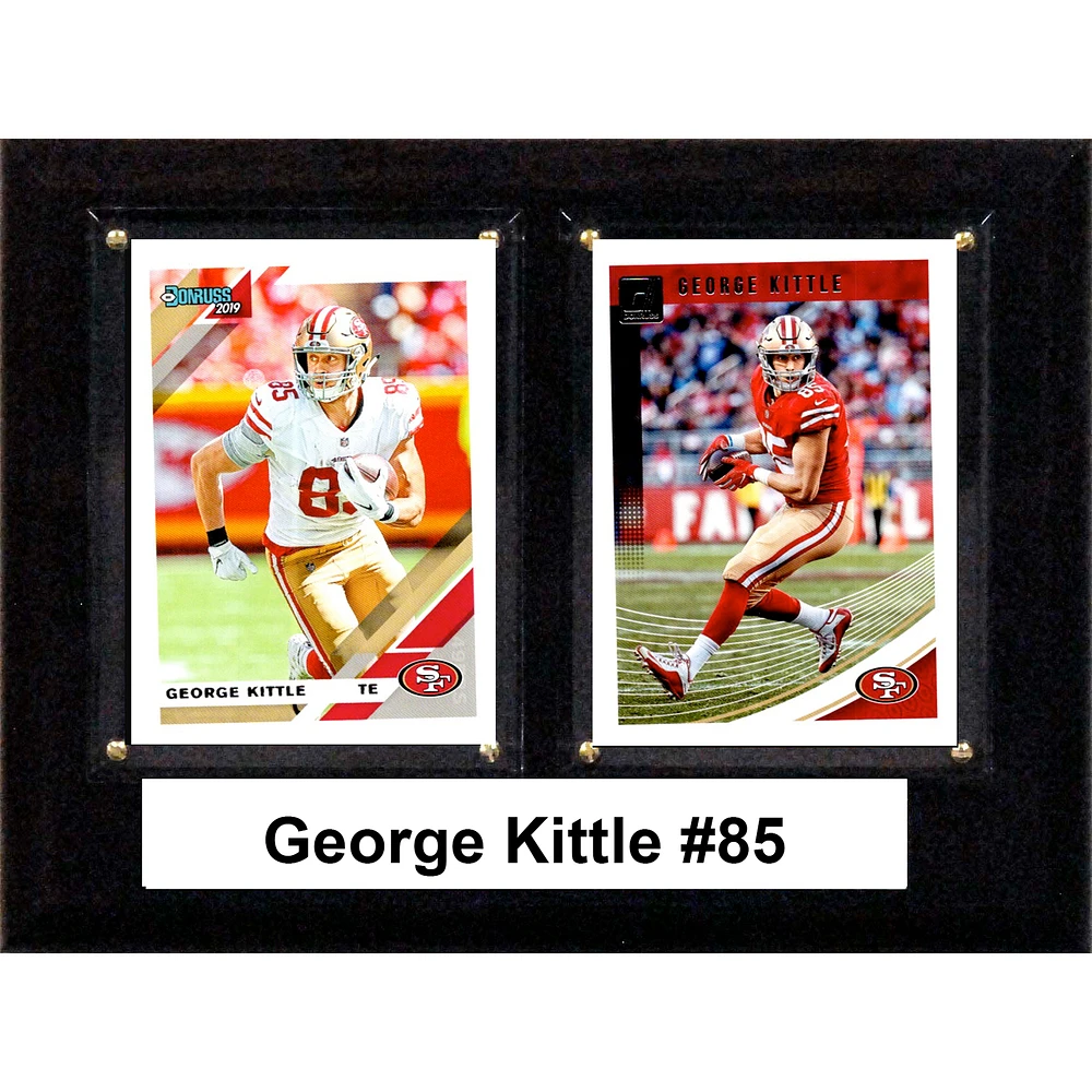 George Kittle San Francisco 49ers 6'' x 8'' Plaque