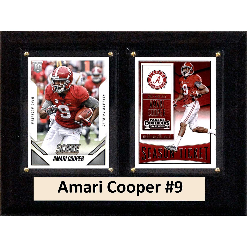 Amari Cooper Alabama Crimson Tide 6'' x 8'' Plaque