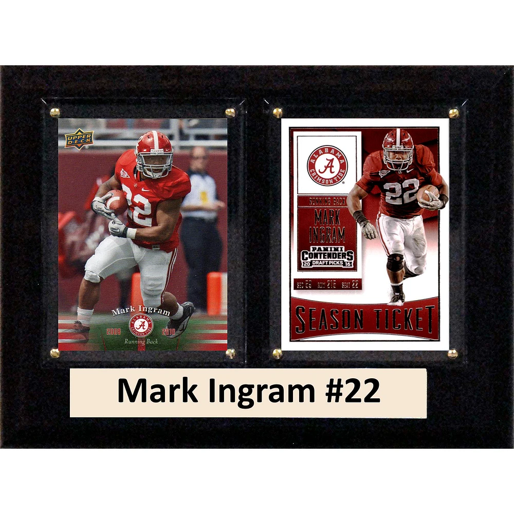 Mark Ingram Alabama Crimson Tide 6'' x 8'' Plaque
