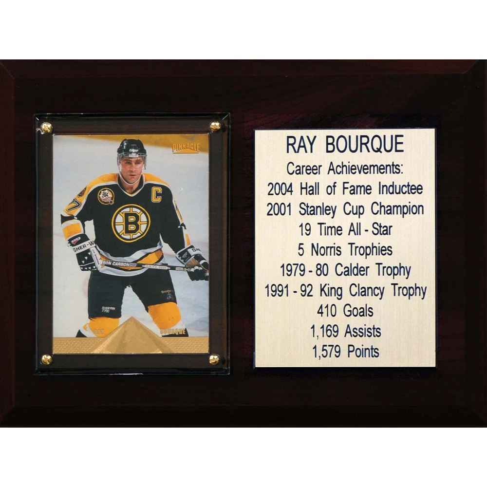 Ray Bourque Boston Bruins 6'' x 8'' Plaque